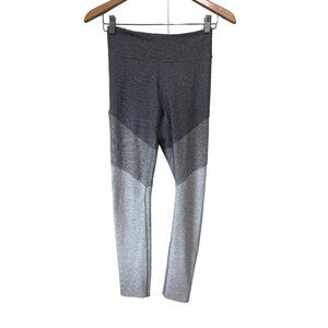 Outdoor Voices Leggings Size Small Springs Colorblock 7/8 Gray White Athleisure